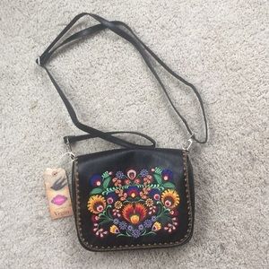 Floral purse